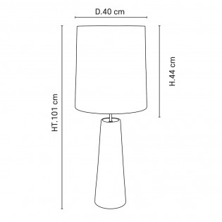 Lámpara de mesa Cosiness 40