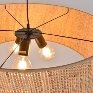 Lámpara de techo Tambour Natural
