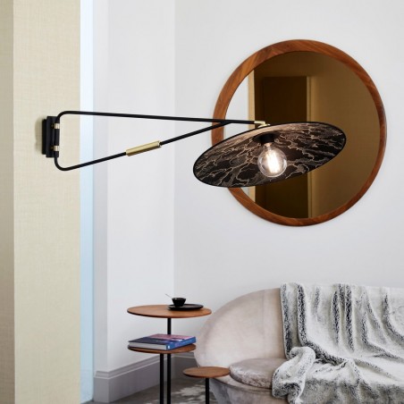 Aplique de pared orientable Gatsby Kumo