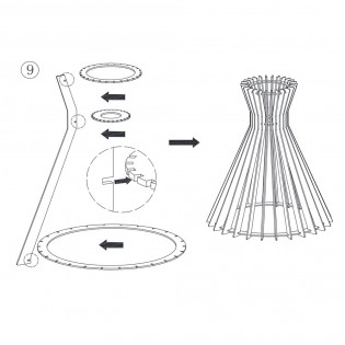 Lámpara de techo Groa 34