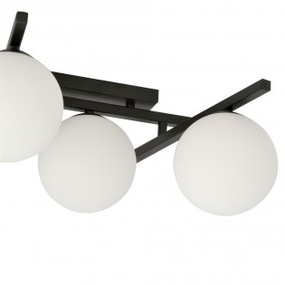 Plafón de techo Tramas Opal (4 luces)