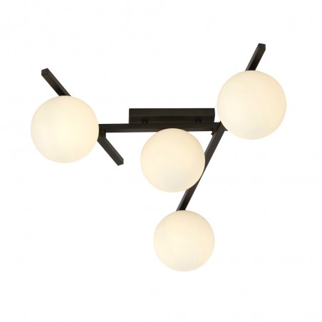 Plafón de techo Tramas Opal (4 luces)