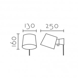 Aplique de pared Serin III
