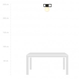 Plafón de techo Merli V