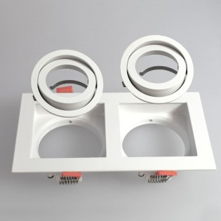 Empotrable de techo Akrah (2 luces)