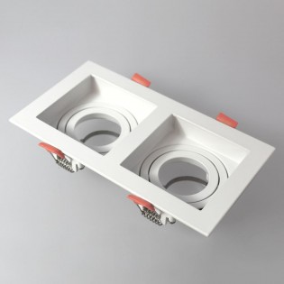 Empotrable de techo Akrah (2 luces)