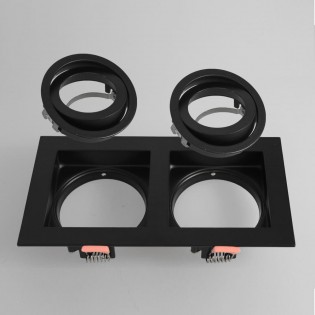 Empotrable de techo Akrah (2 luces)