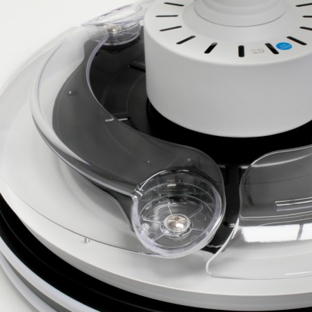 Ventilador LED con aspas plegables Garin Blanco CCT (35W)