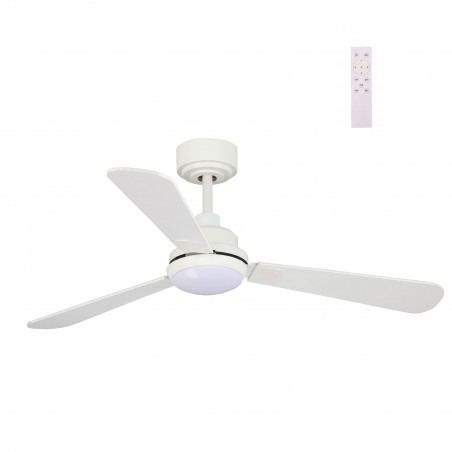 Ventilador LED con aspas reversibles Eono CCT (18W)