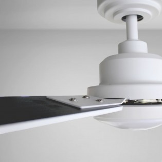 Ventilador LED con aspas reversibles Eono CCT (18W)