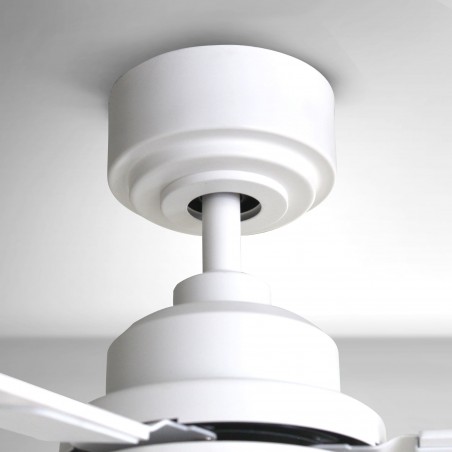 Ventilador LED con aspas reversibles Eono CCT (18W)