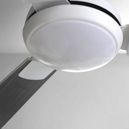 Ventilador LED con aspas reversibles Eono CCT (18W)