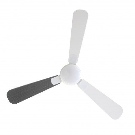 Ventilador LED con aspas reversibles Eono CCT (18W)