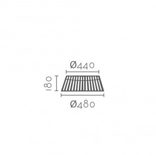 Plafón de techo Led Langa (24W)