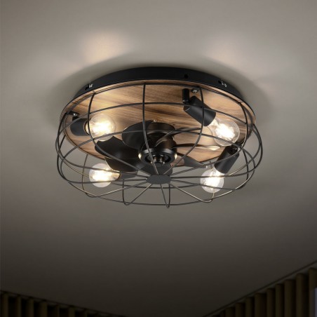 Ventilador con luz Trondheim II