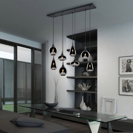 Lámpara colgante Lumina (8 luces)