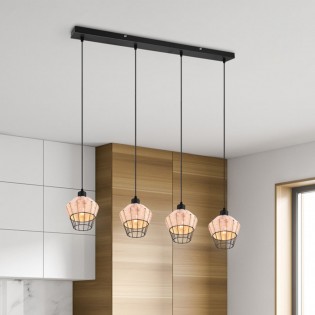Regleta de techo Borka (4 luces)