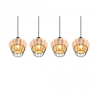 Regleta de techo Borka (4 luces)