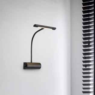 Iluminacuadros LED con interruptor Curtis Negro (4W)