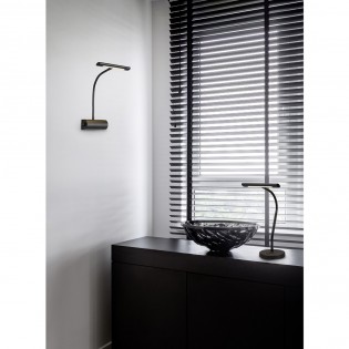 Iluminacuadros LED con interruptor Curtis Negro (4W)