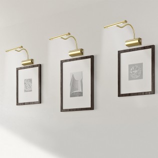 Iluminacuadros LED con interruptor Curtis (4W)