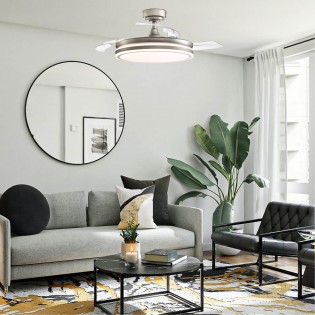 Ventilador LED con aspas...