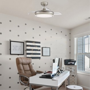 Ventilador LED con aspas...