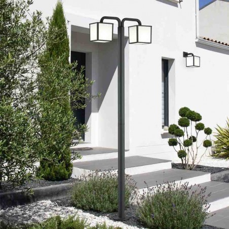 Farola de exterior Led Cubango (2 Luces)