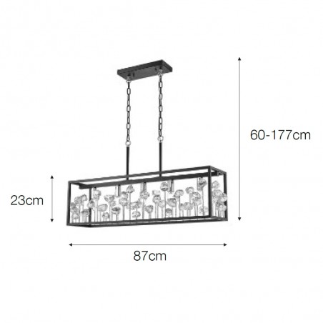 Lámpara de techo Cremona