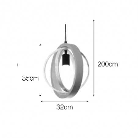 Lámpara colgante Portland