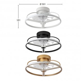 Ventilador Plafón Led Bora CCT (60W)