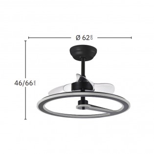 Ventilador de techo LED Chom CCT (110W) II