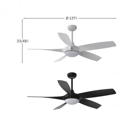 Ventilador de techo LED Galleo CCT (24W)