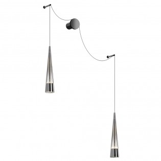 Aplique de pared LED Sintensi (2x12W)