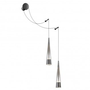 Aplique de pared LED Sintensi (2x12W)