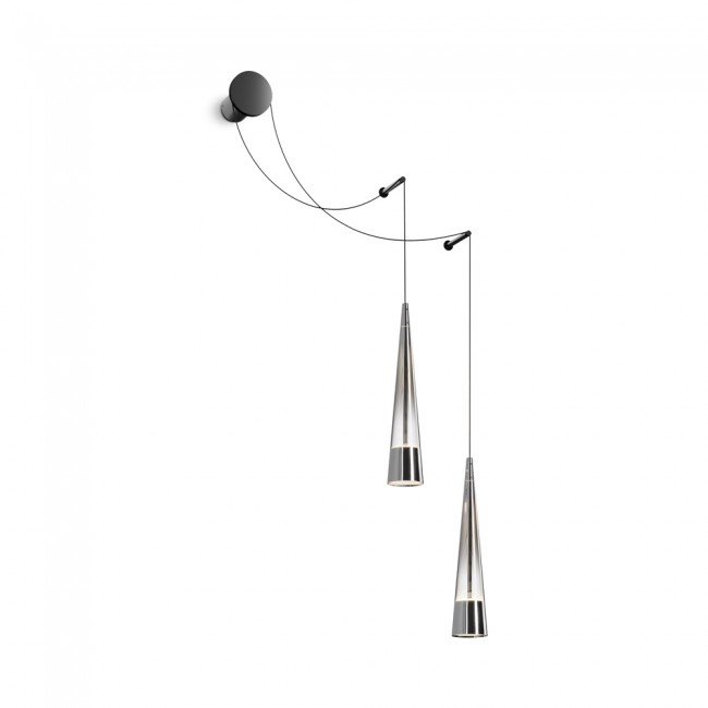 Aplique de pared LED Sintensi (2x12W)