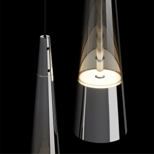 Aplique de pared LED Sintensi (2x12W)