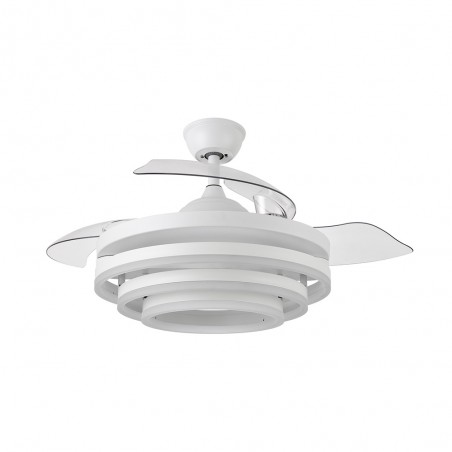 Ventilador LED con aspas plegables Kai CCT (72W)