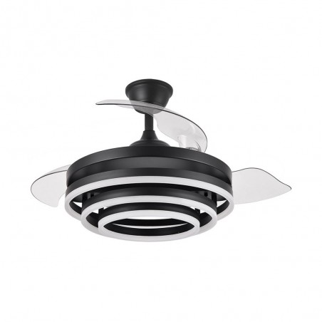 Ventilador LED con aspas retráctiles Kai CCT (72W)