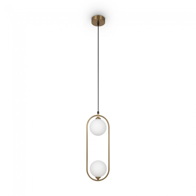lampara de techo ring 2 luces