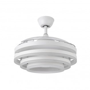 Ventilador LED con aspas plegables Kai CCT (72W)