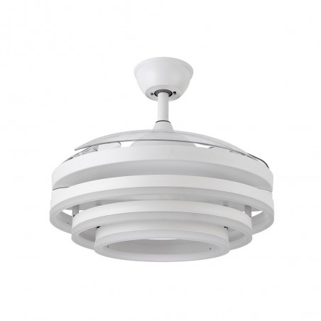 Ventilador LED con aspas plegables Kai CCT (72W)