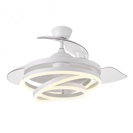 Ventilador LED con aspas plegables Kai CCT (72W)