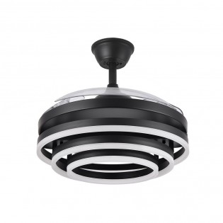 Ventilador LED con aspas retráctiles Kai CCT (72W)
