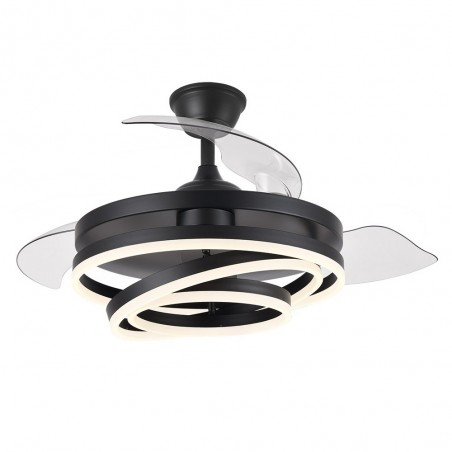 Ventilador LED con aspas retráctiles Kai CCT (72W)
