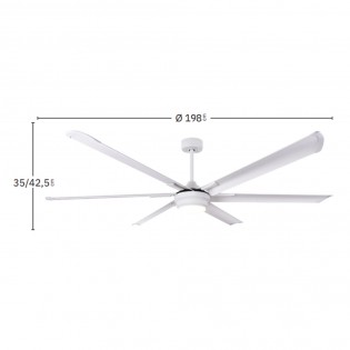 Ventilador de techo LED Marea CCT (30W)