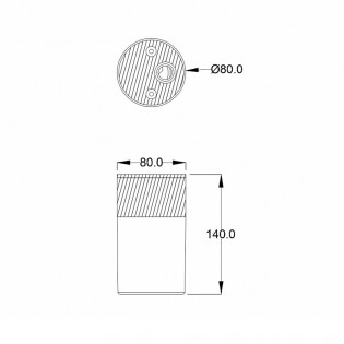 Plafón de techo para exterior Willis