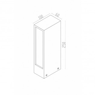 Baliza de exterior LED Hof (6W)