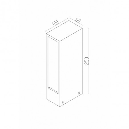Baliza de exterior LED Hof (6W)