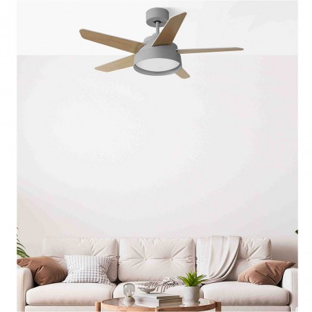 Ventilador de techo LED Lebeche CCT (25W)